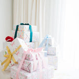 Pearly Gates Designs - A Pink Christmas Wrapping Paper