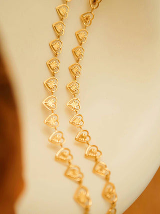 Agathe 18K Gold Non-Tarnish Dainty Heart Choker