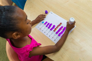 Rainbow Dot Markers - Set of 4