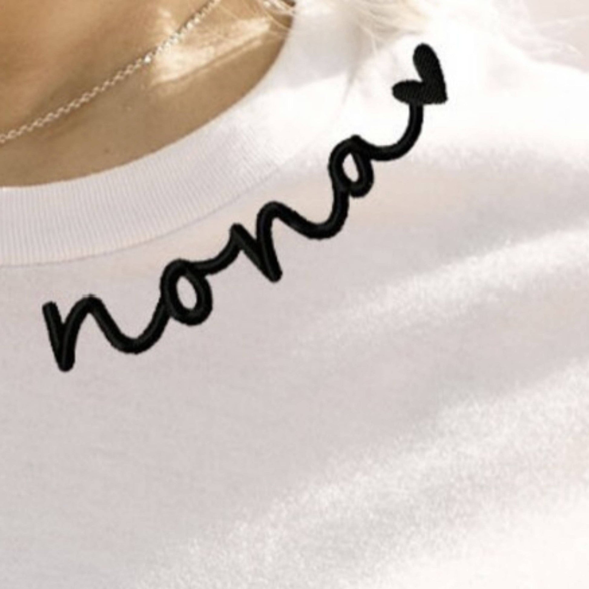 Bash - Mama Sweatshirt, Mama Collar Sweatshirt, Embroidered