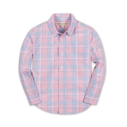 Hope and Henry - Organic Stretch Poplin Shirt