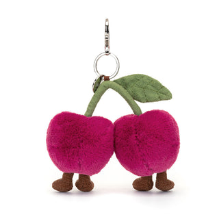Jellycat Food Bag Charm Plush - Cherries