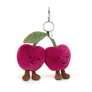 Jellycat Food Bag Charm Plush - Cherries