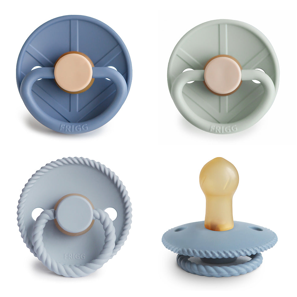 Image of FRIGG Natural Rubber Pacifier 4-Pack