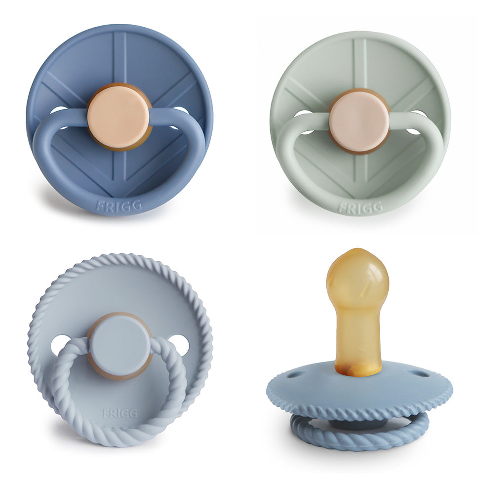 Image of FRIGG Natural Rubber Pacifier 4-Pack
