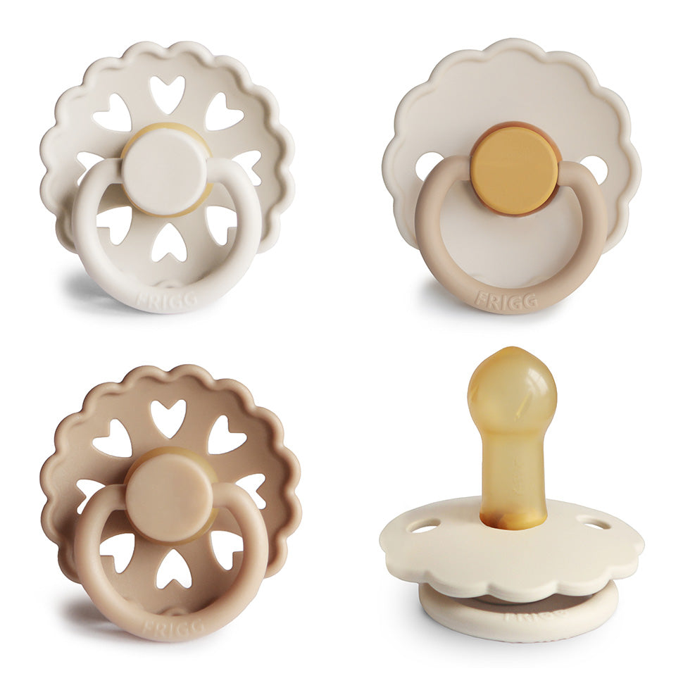 Image of FRIGG Natural Rubber Pacifier 4-Pack