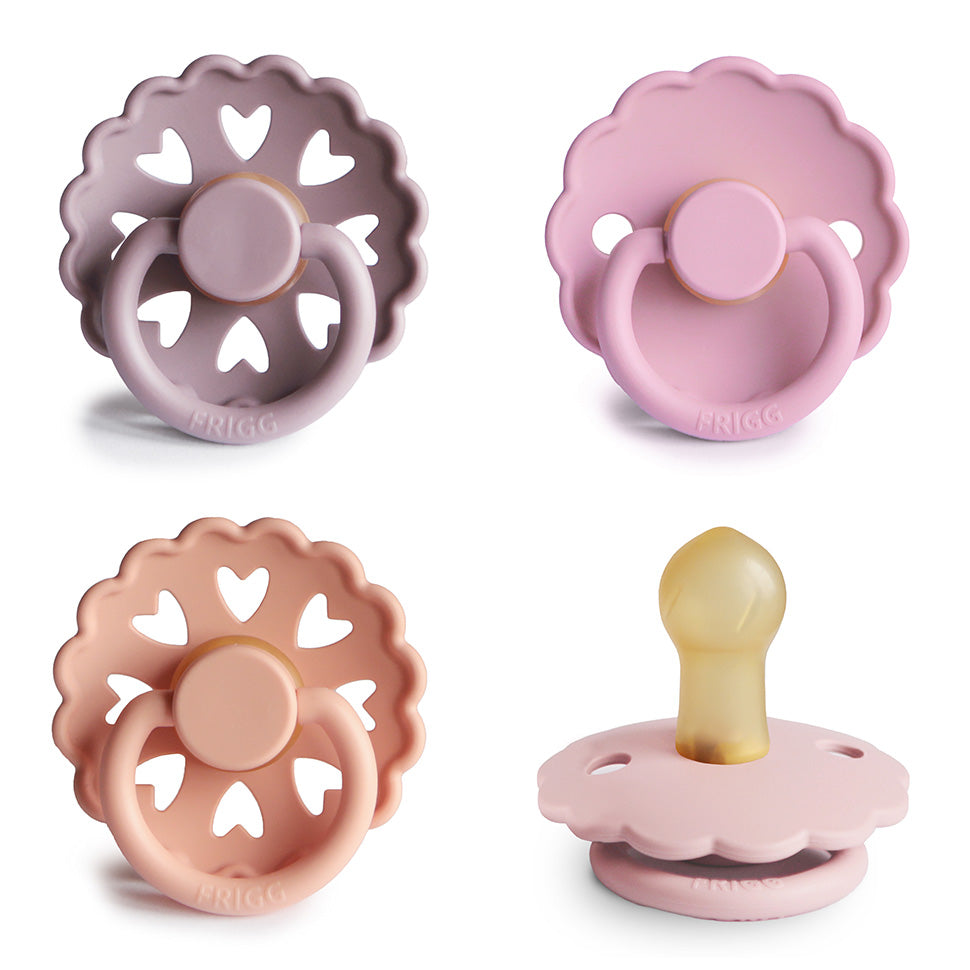 Image of FRIGG Natural Rubber Pacifier 4-Pack