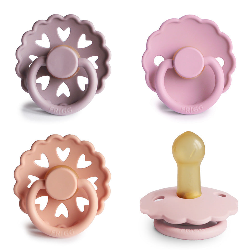 Image of FRIGG Natural Rubber Pacifier 4-Pack