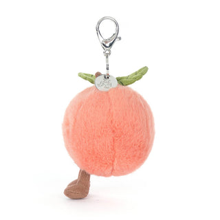 Jellycat Amuseable Peach Bag Charm