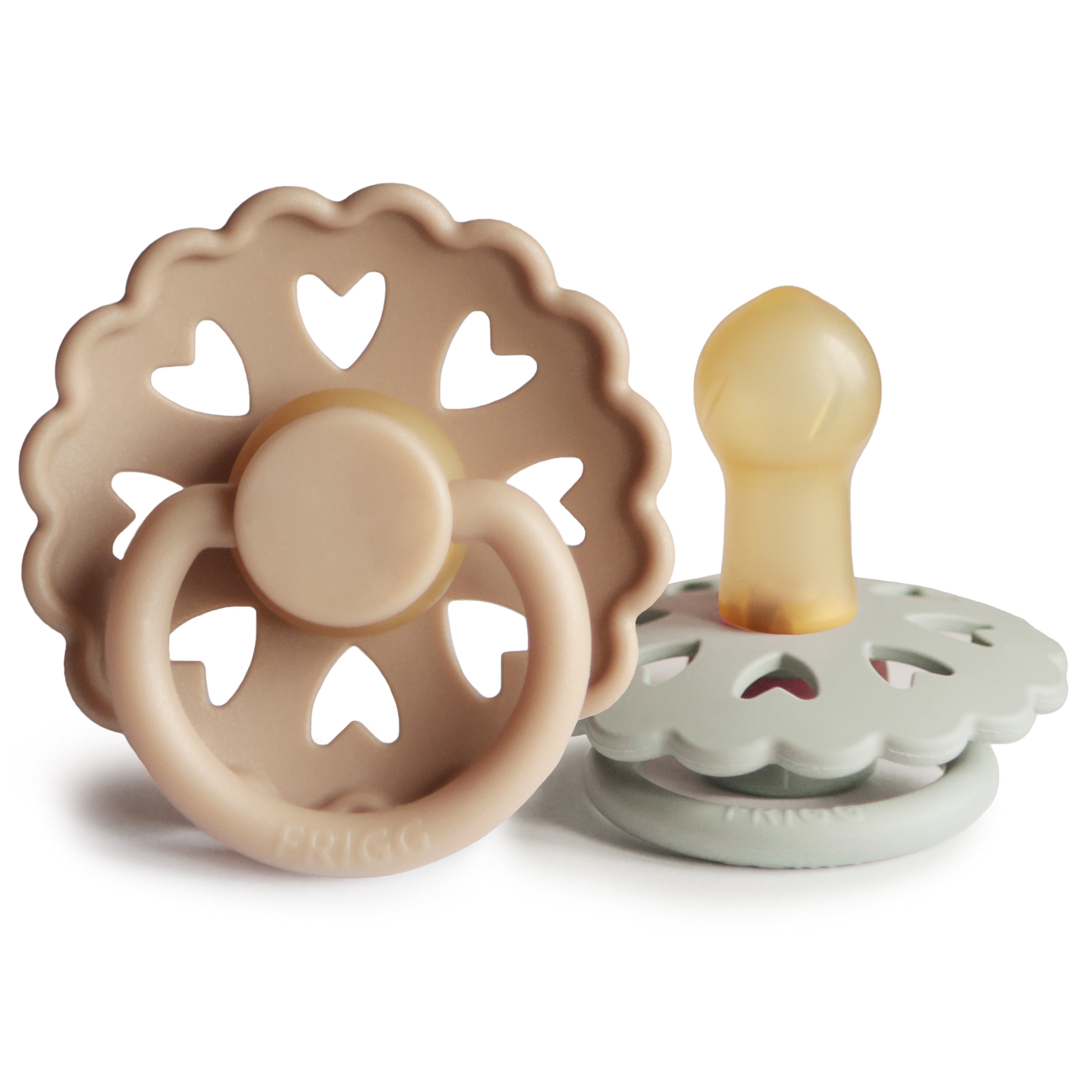 Image of FRIGG Andersen Fairytale Natural Rubber Pacifier 2-Pack