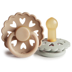 Image of FRIGG Andersen Fairytale Natural Rubber Pacifier 2-Pack