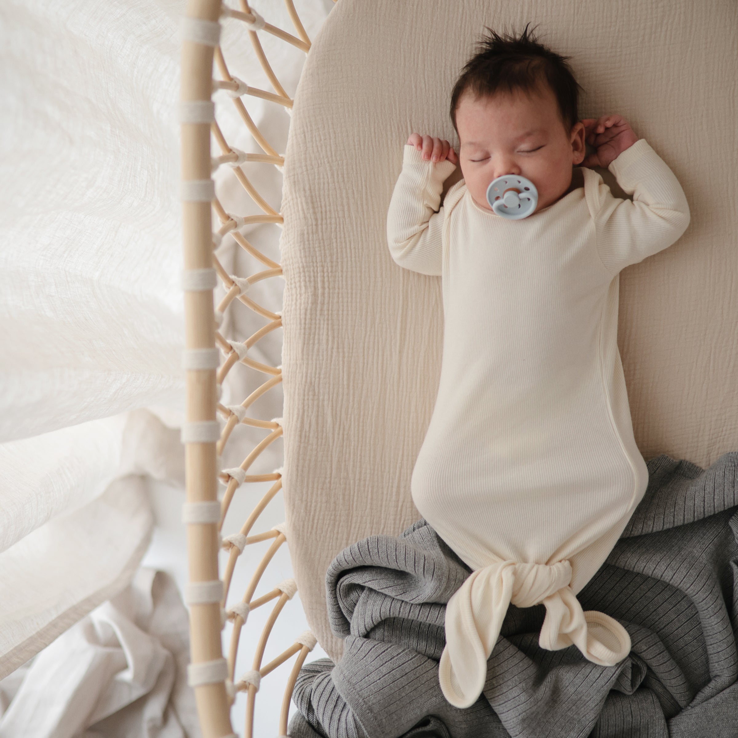 Image of Extra Soft Muslin Crib Sheet