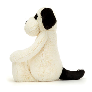 Jellycat Bashful Rufferty Black & Cream Puppy (Huge)