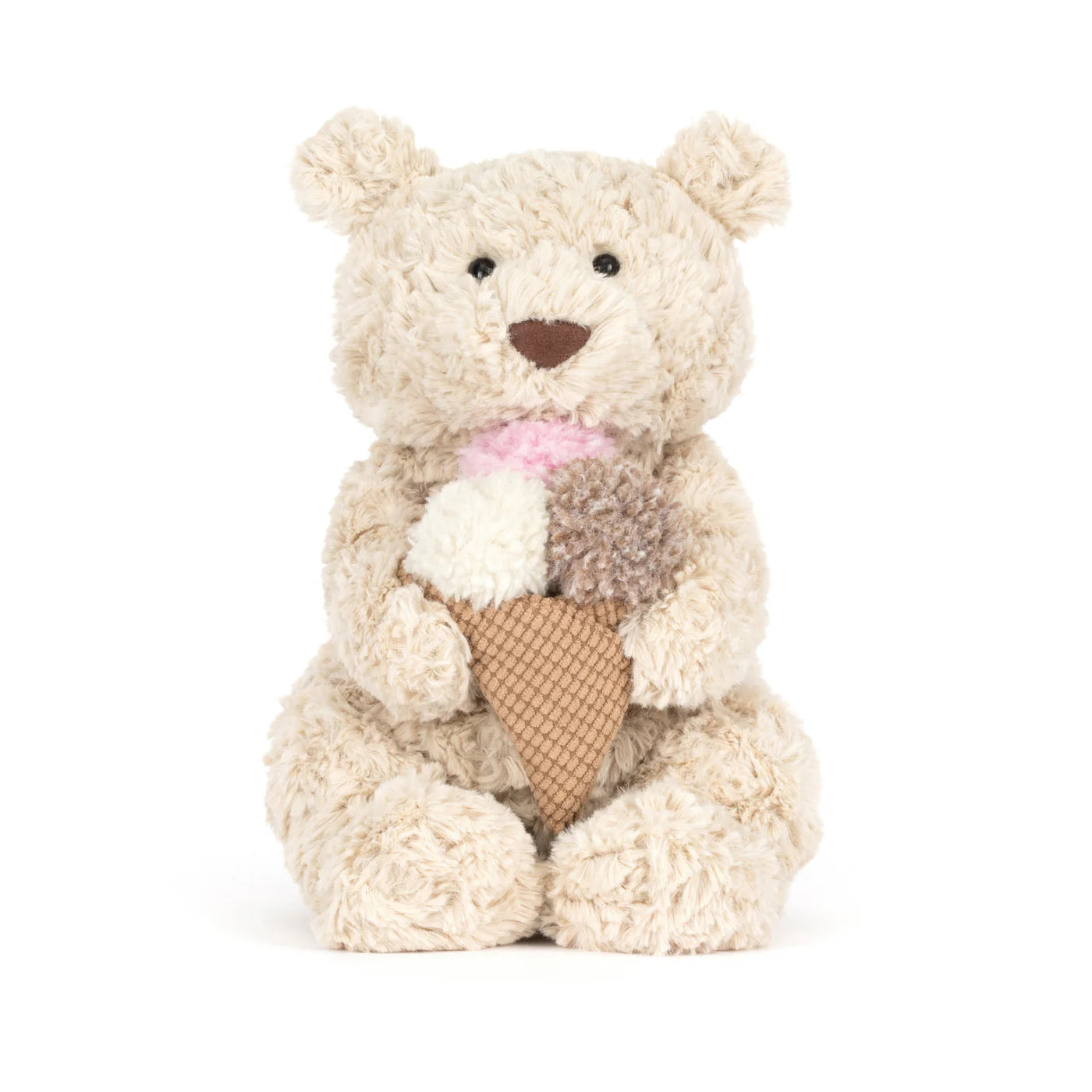Jellycat Oatus Bear with Ice Cream