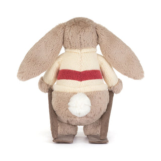 Jellycat Bashful Bunny Gold Metal Ski Outfit