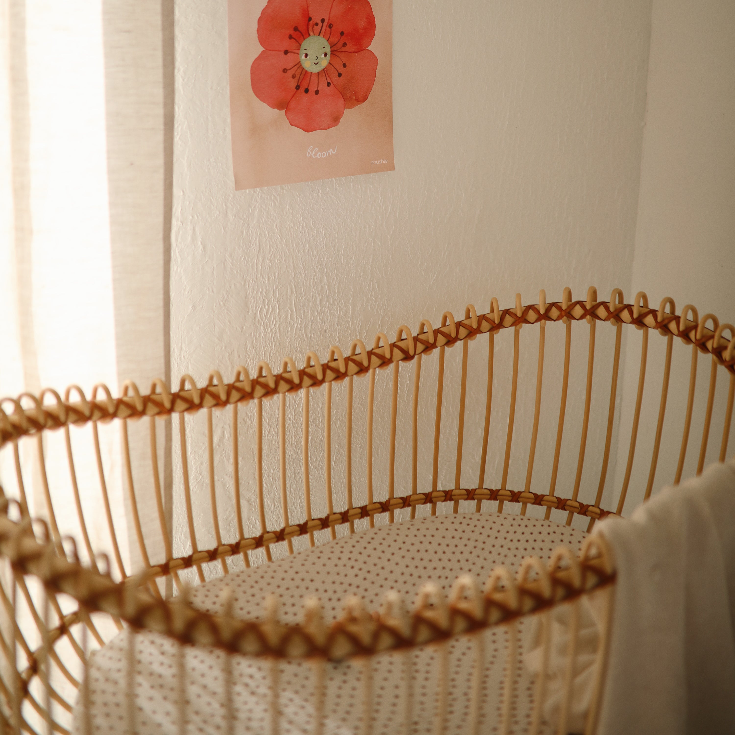 Image of Extra Soft Bassinet Muslin Crib Sheet