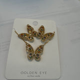 Gold Butterfly Set