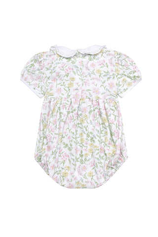 Berry Wildflowers Smocked Bubble