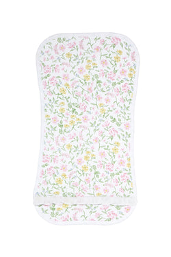 Image of Berry Wildflowers Baby Burp Cloth
