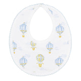 Blue Balloons Print Bib