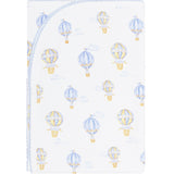 Blue Balloons Print Blanket