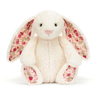 Jellycat Blossom Cream Bunny 'Berry' (Medium)