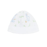 Blue Bunny Print Hat