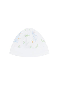 Image of Blue Bunny Print Hat