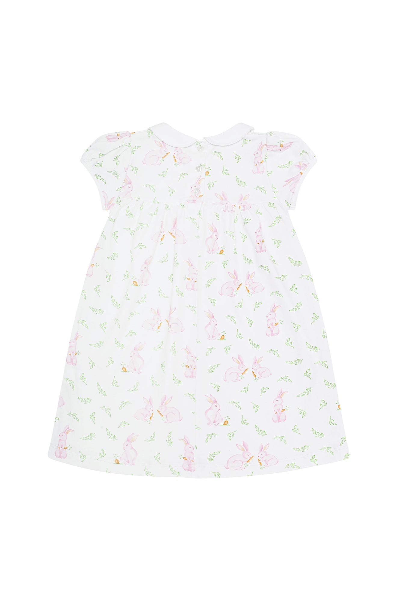 Image of Pink Bunny Print Playtime Dress