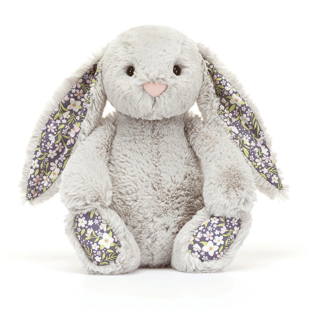 Jellycat Bashful Bunny Blossom Silver Bunny 'Bloom' (Medium)