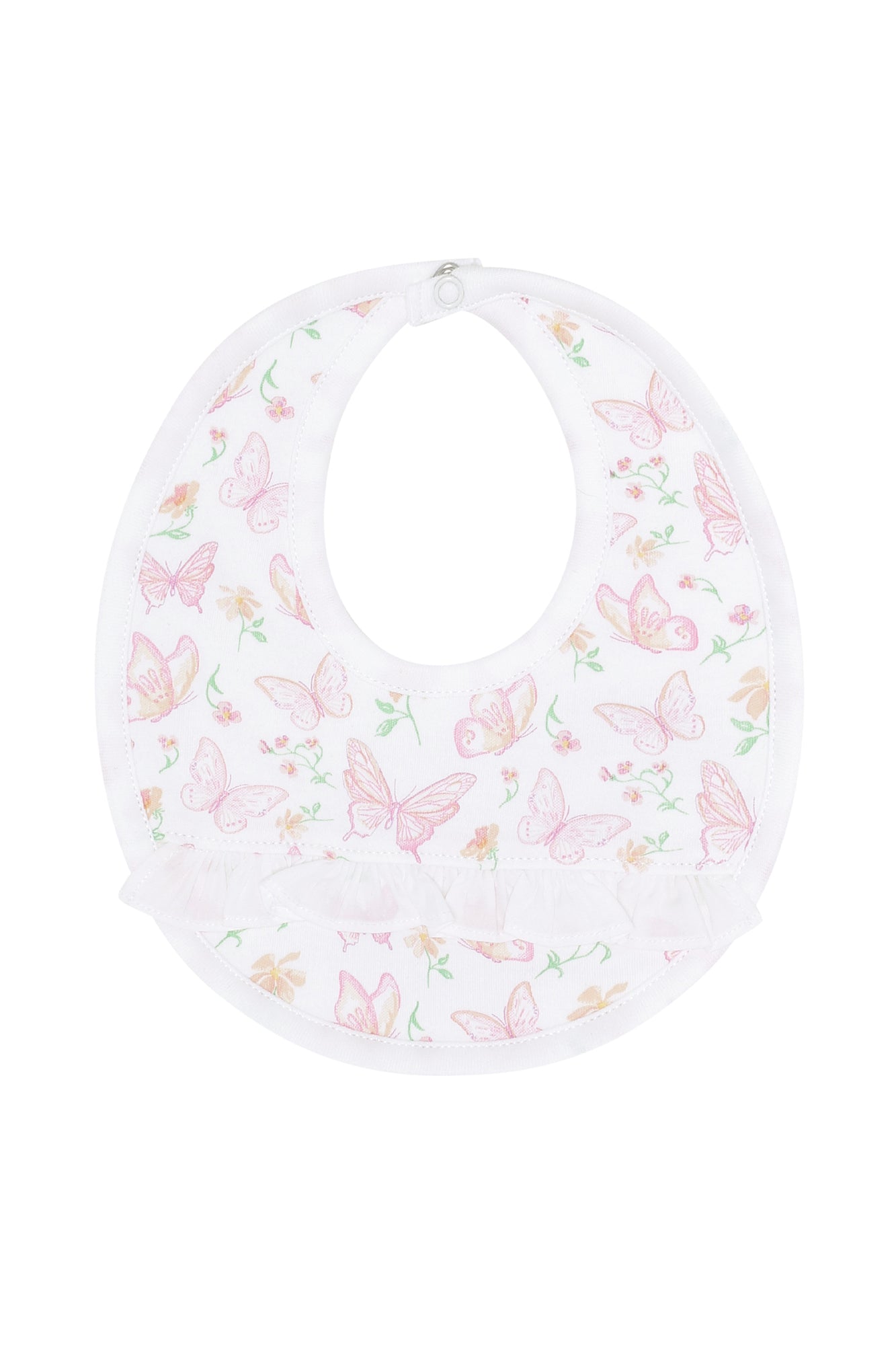 Image of Butterflies Print Bib