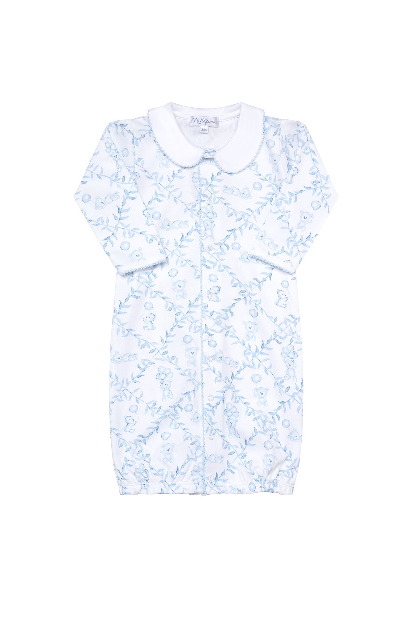 Image of Blue Bears Trellace Baby Converter Gown