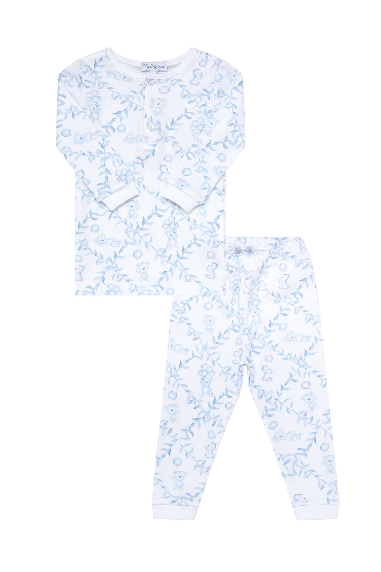 Image of Blue Bears Trellace Pajamas 