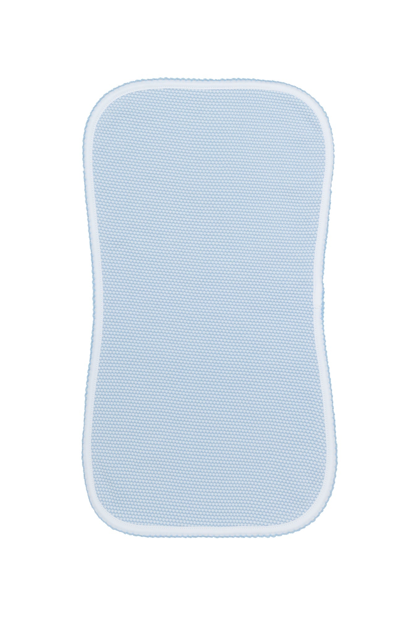 Image of Blue Bubble Burp Cloth