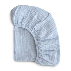 Image of Extra Soft Bassinet Muslin Crib Sheet