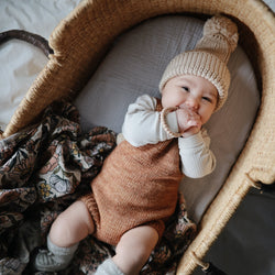 Image of Mini Muslin Crib Sheet
