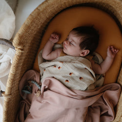 Image of Organic Cotton Muslin Swaddle Blanket