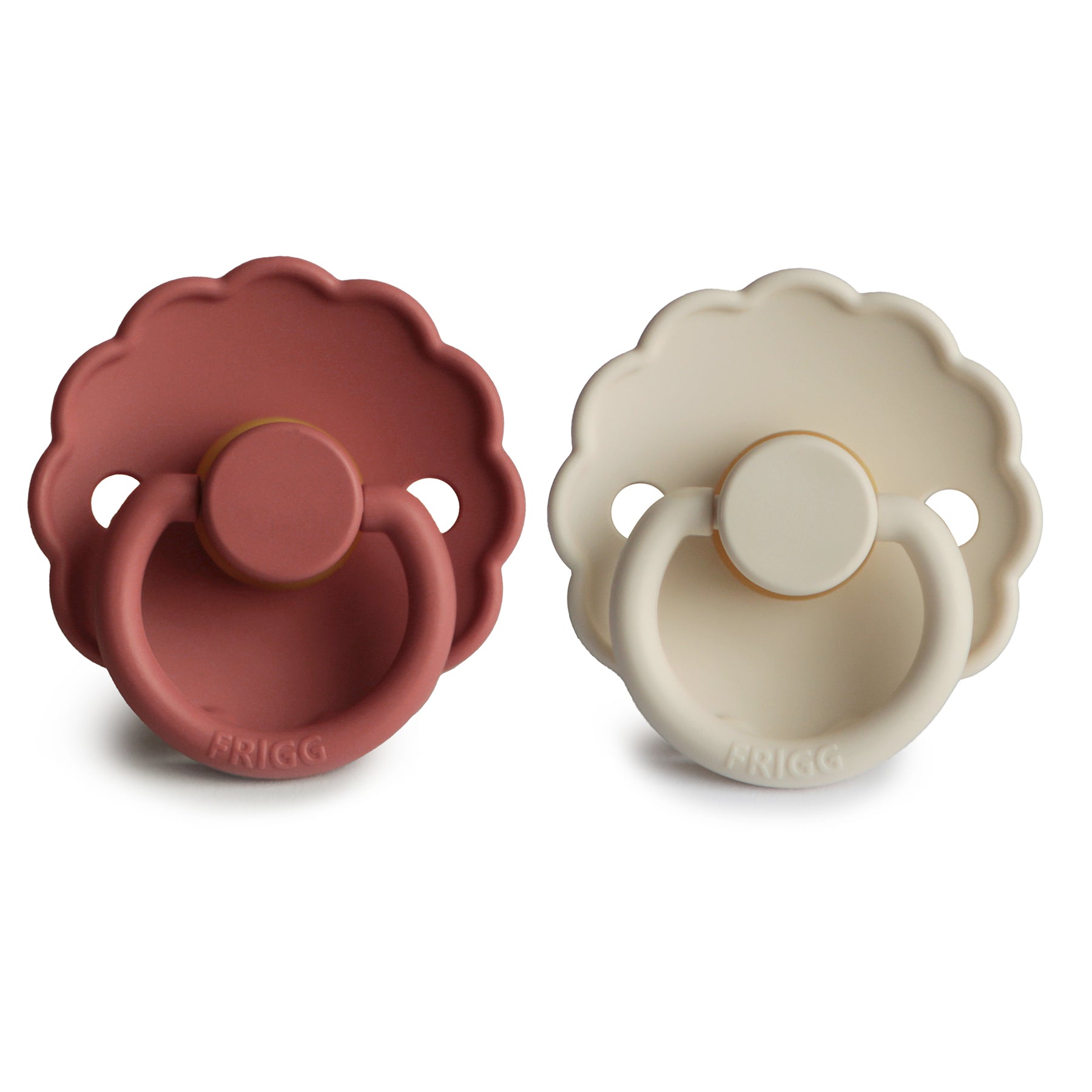 Image of FRIGG Daisy Natural Rubber Pacifier 2-Pack