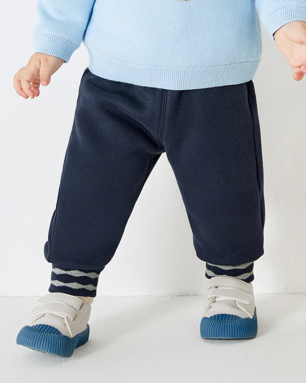 Balabala Baby Jogging Trousers Cut Plush Trousers
