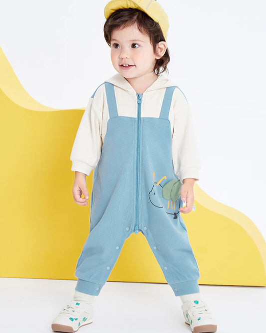 Balabala Baby Unisex 100% Cotton Animal Shaped Knitted Jumpsuit