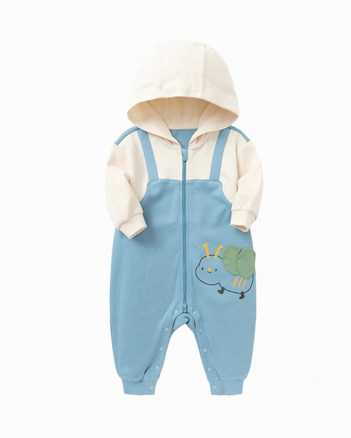 Balabala Baby Unisex 100% Cotton Animal Shaped Knitted Jumpsuit