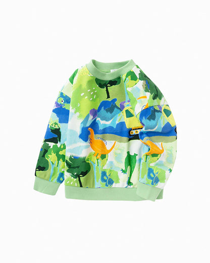 Balabala Toddler Unisex Crew Neck Sweatshirt