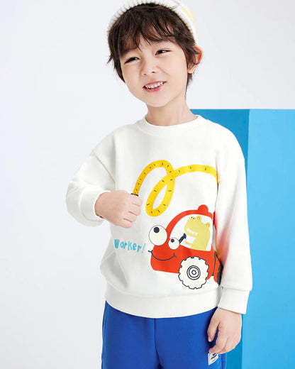 Balabala Toddler Unisex Crew Neck Sweatshirt