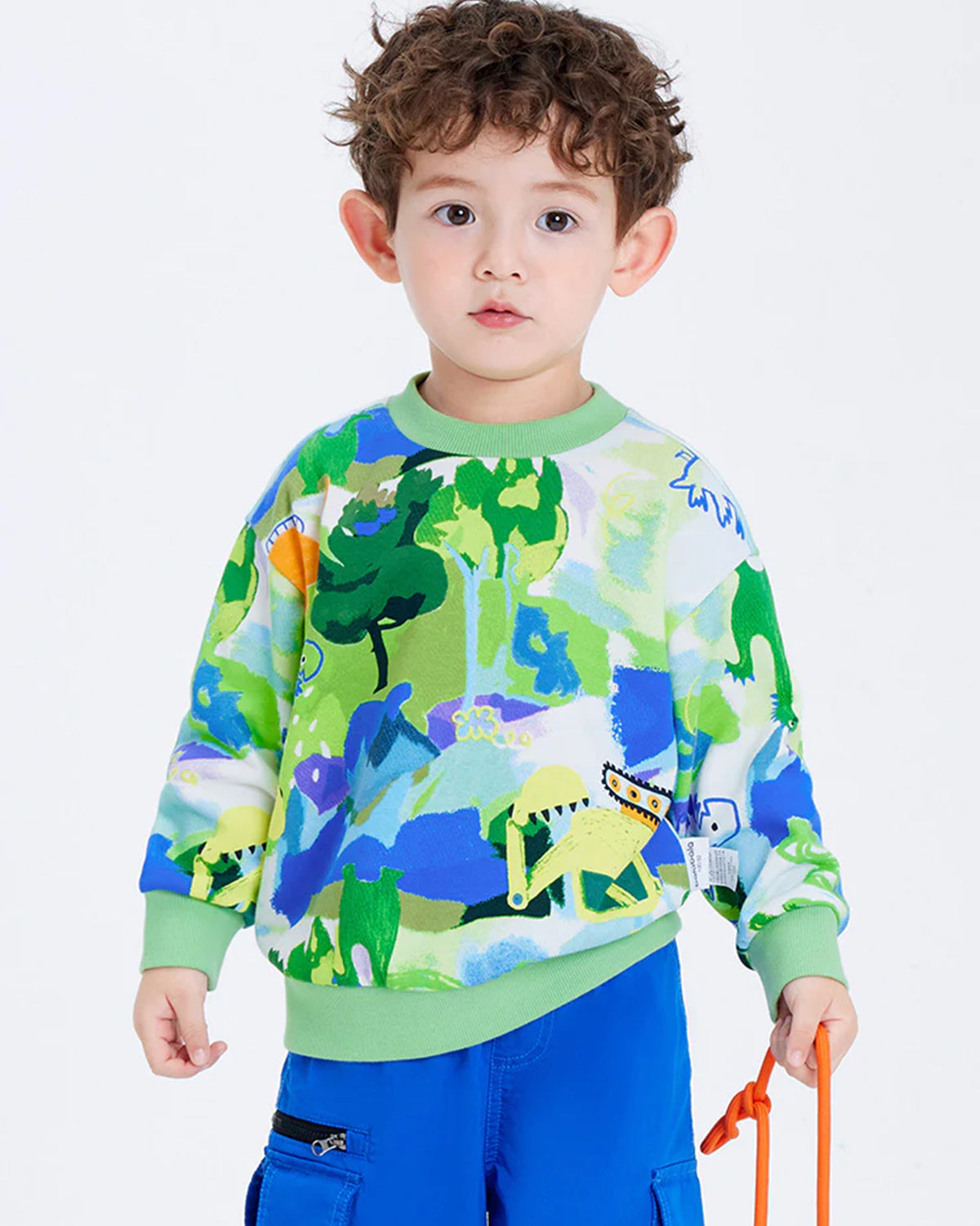 Balabala Toddler Unisex Crew Neck Sweatshirt