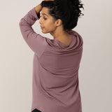 Bamboo Maternity & Nursing Long Sleeve T-shirt | Twilight