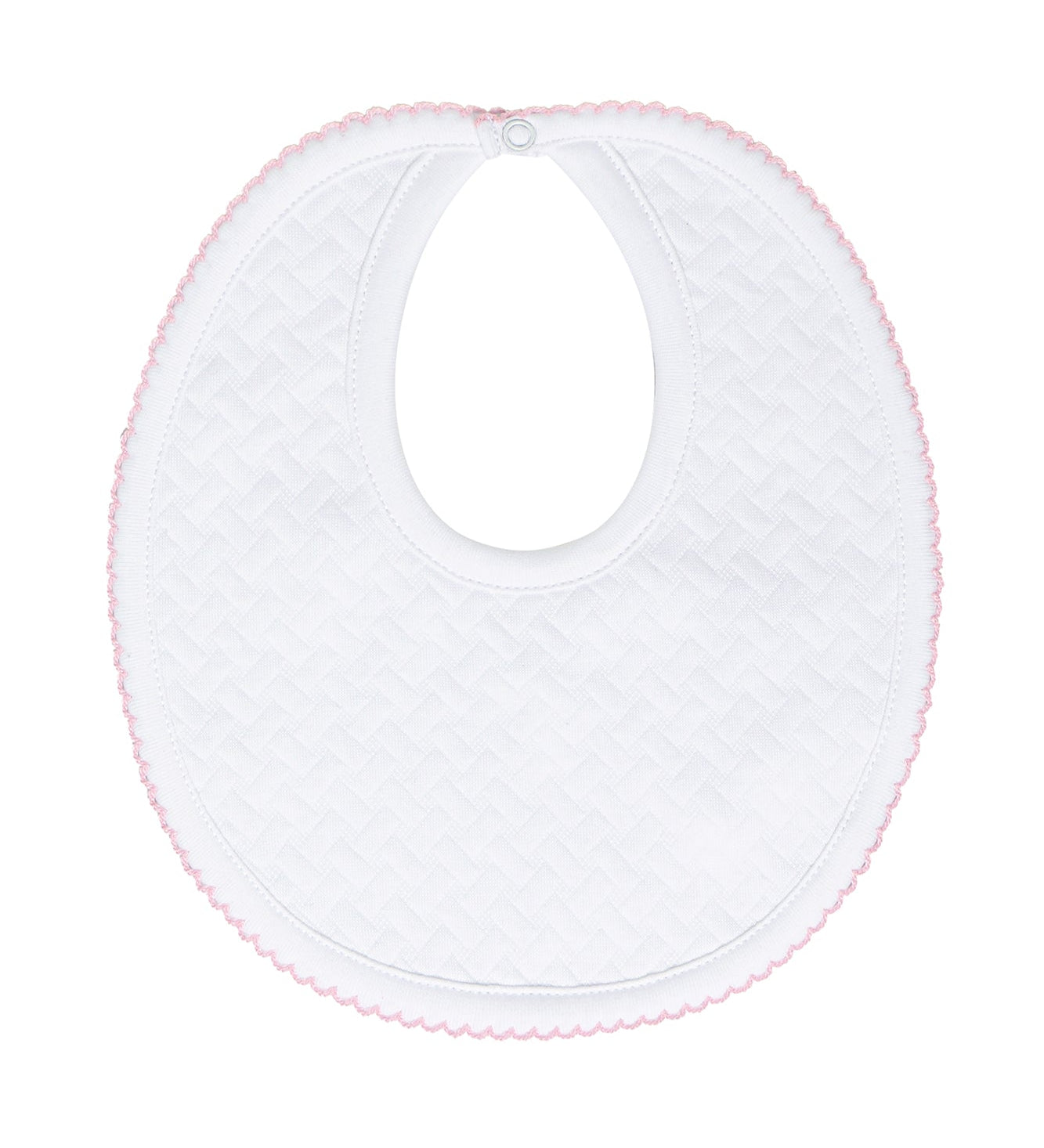 Basket Weave Baby Bib