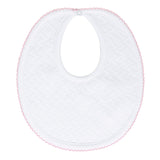 Basket Weave Baby Bib