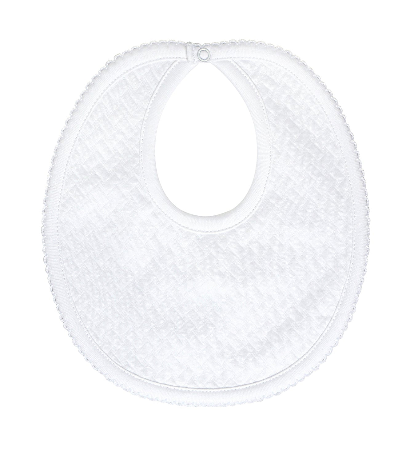 Basket Weave Baby Bib