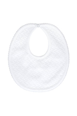 Image of Basket Weave Baby Bib