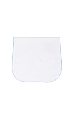 Image of Basket Weave Baby Burp Cloth